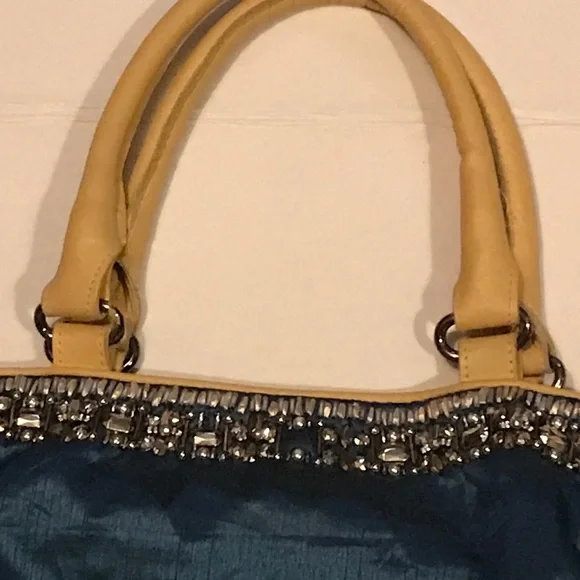 Miss Albright beaded navy handbag - Picture 5 of 14